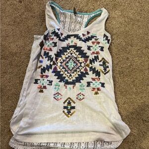 Small vanity women’s sequin tank top